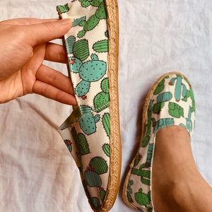 H&M CACTUSES ESPADRILLES